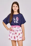 Piżamy dla dziewczynek - Taro Annabel 3178 146-158 L24 piżama dziewczęca - miniaturka - grafika 1