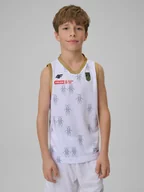 Koszulki dla chłopców - 4F Koszulka meczowa replika domowa z sezonu 2025/26 dziecięca 4F x Miasto Szkła Krosno - biała 98/104 - miniaturka - grafika 1