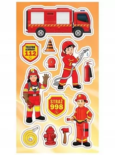 Ranok-Creative Naklejki Strażacy - Ranok-Creative - Szkolne artykuły papiernicze - miniaturka - grafika 1