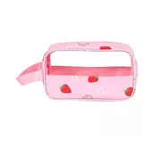 Kosmetyczki, organizery i kuferki - eCarla wodoodporna kosmetyczka KS149 Truskawki - miniaturka - grafika 1