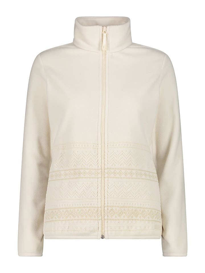 CMP Kurtka polarowa w kolorze kremowym