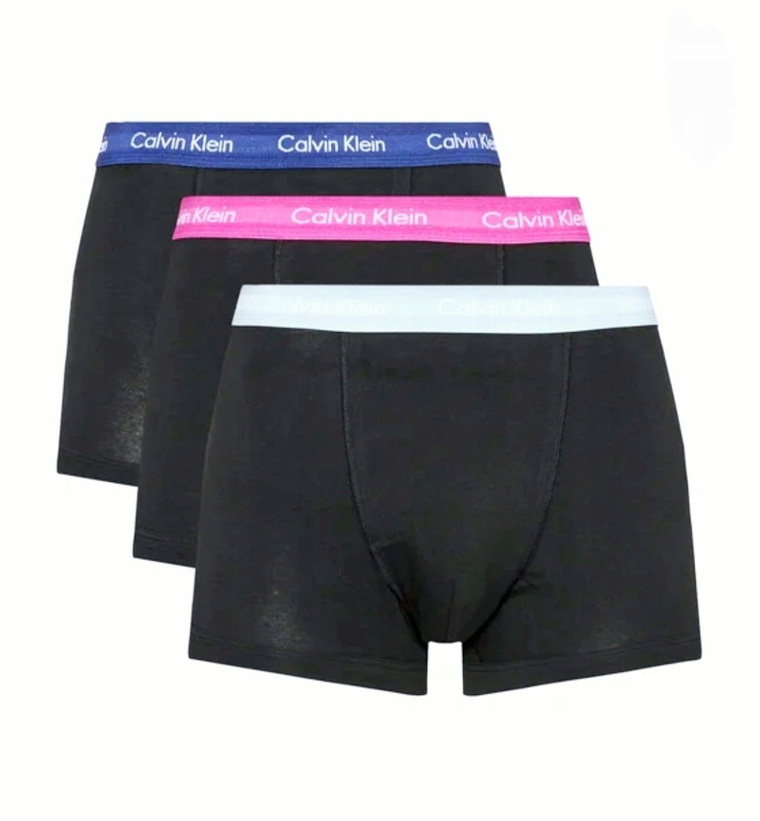 CALVIN KLEIN Majtki Bokserki 3-Pack r L