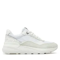 Sneakersy męskie - Sneakersy MICHAEL Michael Kors Trevor Mixed-Media Trainer 42F4TRFS7D Biały - miniaturka - grafika 1