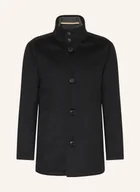 Płaszcze damskie - Boss Płaszcz Wełniany Coxtan schwarz - miniaturka - grafika 1