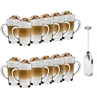 Kawa - Szklanki kawa Latte Macchiato 12 szt. i spieniacz - miniaturka - grafika 1