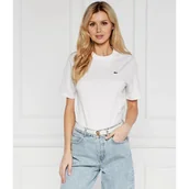 Koszulki i topy damskie - Lacoste T-shirt Relaxed fit - miniaturka - grafika 1