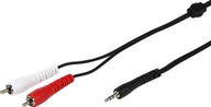 Kable - Vivanco cable 3.5mm - 2xRCA 1.5m 46702 - miniaturka - grafika 1