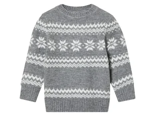 lupilu® Sweter chłopięcy (110/116, Szary) - Swetry dla chłopców lupilu® Sweter chłopięcy (110/116, Szary) - Swetry dla chłopców - miniaturka - grafika 1