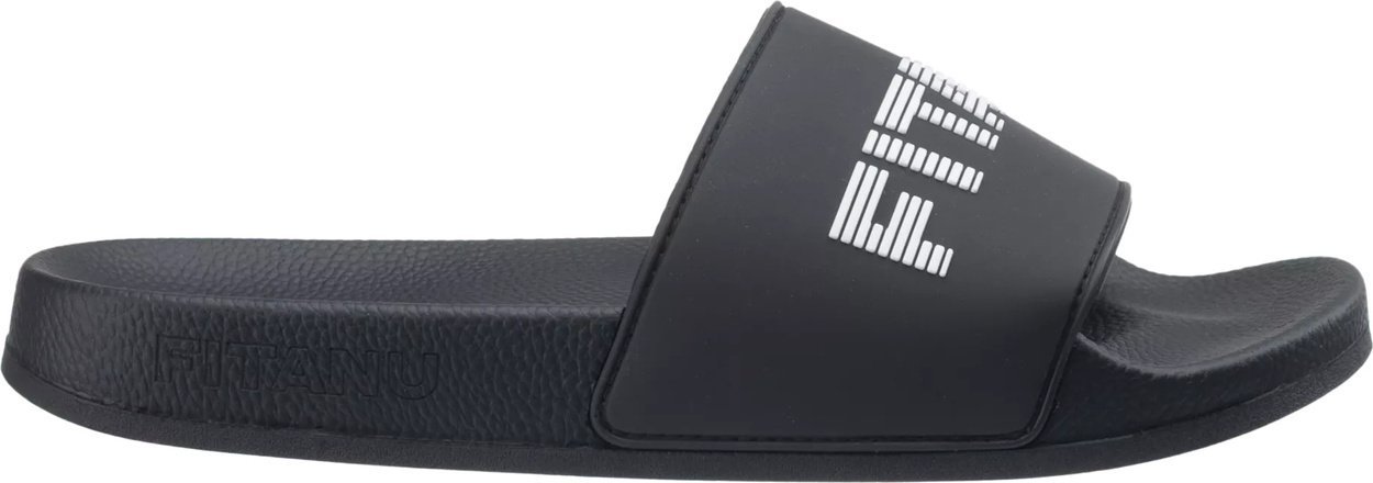 FITANU Męskie klapki Fitanu BAIEN black/white rozmiar 46