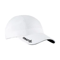 Czapki męskie - Czapka z daszkiem CRAFT RUN CAP 1900095-1900 – Biały - miniaturka - grafika 1