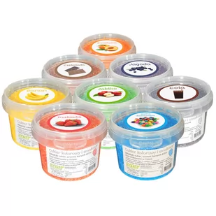 AdMaj, cukier do waty cukrowej mix smaków, 8 x 100g - Cukier i słodziki - miniaturka - grafika 1