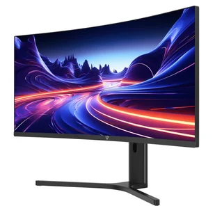 V7 L340WQ-HAS-E 34" UltraWide Quad HD LED Czarny - Monitory - miniaturka - grafika 1