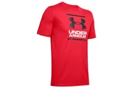 Koszulki męskie - Under Armour, Koszulka męska, GL FOUNDATION SS T 1326849-602, czerwony, rozmiar S - miniaturka - grafika 1