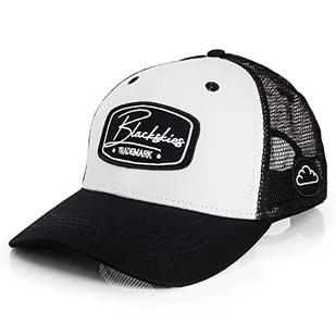 Blackskies Razor Czapka bejsbolowa, męska i damska, czapka premium, Snapback Trucker, czarna, czerwona, biała, niebieska, biały i czarny, jeden rozmiar - Czapki damskie - miniaturka - grafika 1