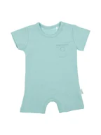 Kombinezony dla dzieci - Chłopięcy rampers miętowy Nicol r.56 - miniaturka - grafika 1