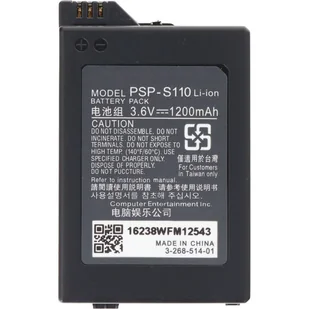 Bateria PSP-S110 1200 mAh do PlayStation Portable PSP 2000/3000 OEM - Baterie do telefonów - miniaturka - grafika 1