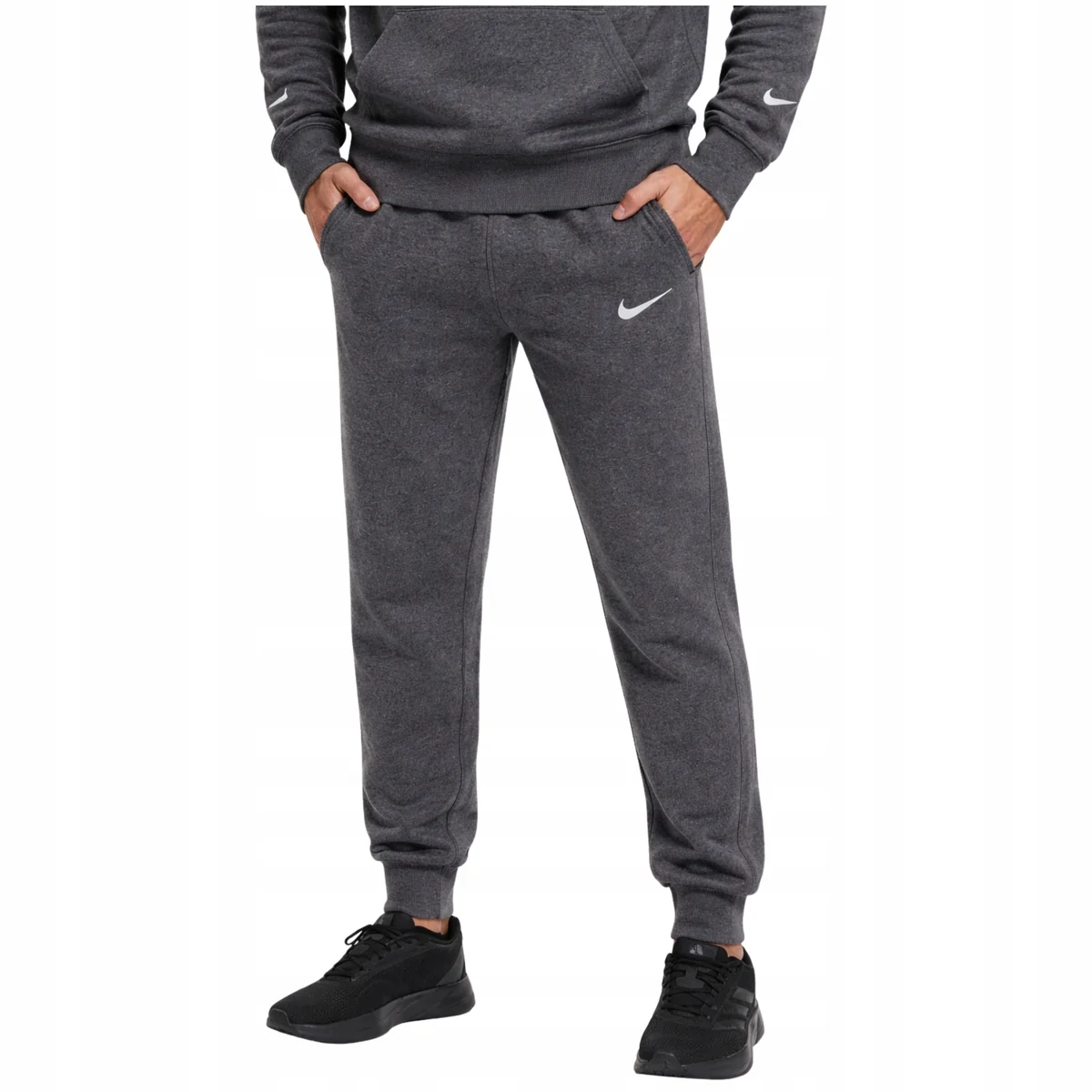 NIKE Spodnie Dresowe Męskie Bawełniane JOGGERY z Kieszeniami r.XXL