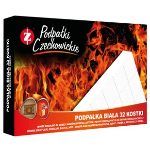 Podpałka biała 32 kostki Podpałki Czechowickie - Akcesoria do grilla - miniaturka - grafika 1