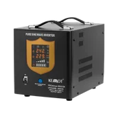 Zasilacze awaryjne UPS - Zasilacz awaryjny KEMOT PROsinus-2600/24 przetwornica z czystym przebiegiem sinusoidalnym i funkcją ładowania 24V 230V 2600VA/1800W - kolor czarny - miniaturka - grafika 1