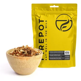 Liofilizat Firepot Szarpana wieprzowina 125g - Racje żywnościowe - miniaturka - grafika 1