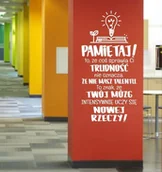 Pomoce naukowe - Naklejka Pamiętaj - miniaturka - grafika 1