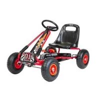 Jeździki dla dzieci - Gokart na pedały Razor czerwony - zabawka - miniaturka - grafika 1