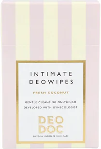 Deodoc Intim Wipes Fresh Coconut (10pcs) - Kosmetyki do higieny intymnej - miniaturka - grafika 3