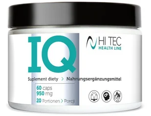 HI TEC, Witaminy i minerały, IQ, 60 kaps. - Witaminy i minerały - miniaturka - grafika 1