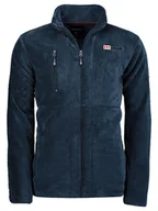 Odzież trekkingowa męska - ANAPURNA Kurtka polarowa "Utah" w kolorze granatowym - miniaturka - grafika 1