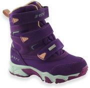 Buty dla dziewczynek - Dziewczęce śniegowce z membrana Bartek 14587002 Fioletowe - miniaturka - grafika 1