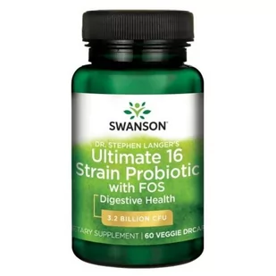 SWANSON Probiotyk Ultimate 16 szczepów z FOZ, 60 kaps. - Suplementy naturalne - miniaturka - grafika 1