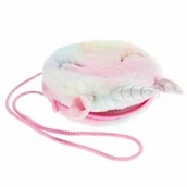 Torby szkolne - Torebka na ramię pluszowa Unicorn rainbow STARPAK 477814 - miniaturka - grafika 1