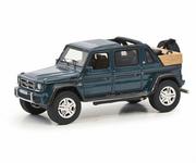 Samochody i pojazdy dla dzieci - Schuco Mercedes Benz Maybach G650 Landaule 1:64 452001300 - miniaturka - grafika 1