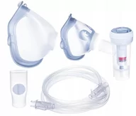 Inhalatory i akcesoria - Zestaw 2 Maski, nebulizator, wężyk FLAEM 4Neb RF9 - miniaturka - grafika 1