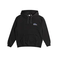 Bluzy męskie - Męska Bluza QUIKSILVER APOG HERITAGE HOODIE EQYFT04912-KTA0 – Czarny - miniaturka - grafika 1