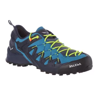 Salewa Wildfire Edge Buty Mężczyźni, premium navy/fluo yellow UK 11 EU 46 2020 Buty podejściowe 00-0000061346-3988-11 - Sprzęt wspinaczkowy - miniaturka - grafika 1