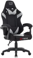 Fotele gamingowe - Fotel Gamingowy dla graczy tkanina EXTREME XTR Light Gray - miniaturka - grafika 1