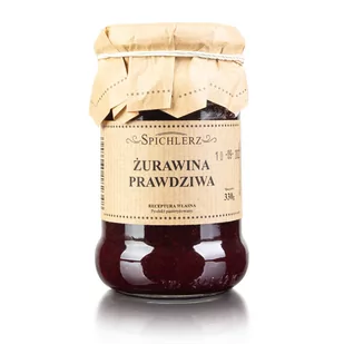 Żurawina Prawdziwa ~ 330 G ~ - Konfitury, marmolady, powidła - miniaturka - grafika 1