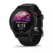 Smartwatch - Smartwatch GPS 010-02641-32 Forerunner 255S Music Czarny - miniaturka - grafika 1