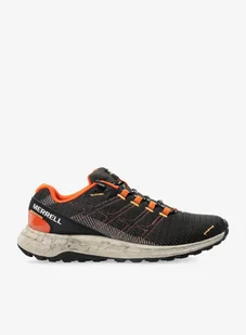 Buty do biegania męskie Merrell Fly Strike - black/tangerine - Buty sportowe męskie - miniaturka - grafika 1