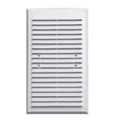 Kratki wentylacyjne - KRATKA WENTYLACYJNA Z SIATKĄ 175*295MM BRĄZOWA - miniaturka - grafika 1