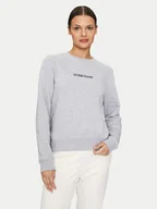 Bluzy damskie - Guess Jeans Bluza W4YQ10 KC811 Szary Regular Fit - miniaturka - grafika 1