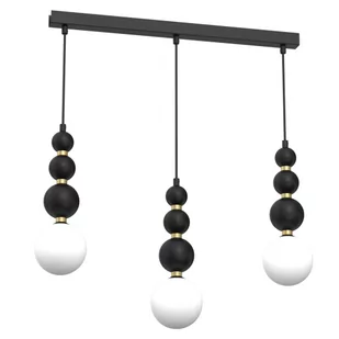 Lampa wisząca BOULE Black 3xG9 - Lampy sufitowe - miniaturka - grafika 1