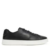 Sneakersy męskie - Sneakersy Calvin Klein Low Top Lace Up Unlined Lth HM0HM01885 Czarny - miniaturka - grafika 1