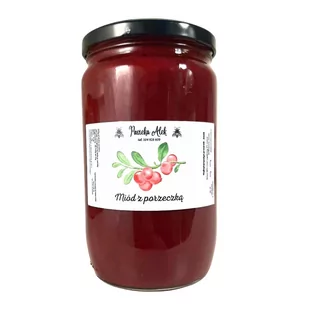 MIÓD Z POLSKIEJ PASIEKI Z PORZECZKAMI - 1000 g. - Miód - miniaturka - grafika 1