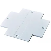 Akcesoria do oświetlenia - Pokrywa łącznika zaślepka szynoprzewodu 8134 Shilo metalowa biała - miniaturka - grafika 1