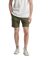 Spodenki damskie - Superdry Męskie szorty bermudy Vintage Overdyed, oliwkowy khaki., XL - miniaturka - grafika 1