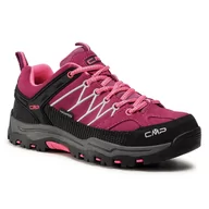 Buty trekkingowe dziecięce - CMP Kids Rigel Low Trekking Shoes Wp 3Q13244J  Berry/Pink Fluo 05HF - miniaturka - grafika 1