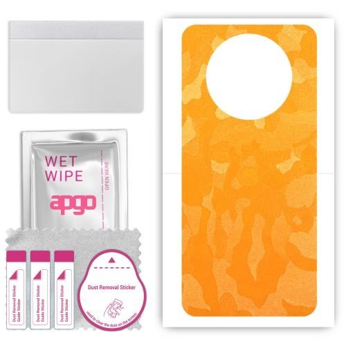 folia naklejka skórka strukturalna na TYŁ do ZTE Nubia NX302J - Moro Camo Żółty - apgo SKINS