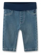 Spodenki dla niemowląt - Sanetta Kidswear Dżinsy w kolorze granatowym - miniaturka - grafika 1